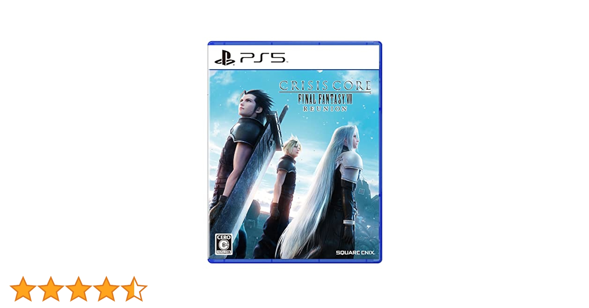 ファイナルファンタジー7 リメイク　リバース　クライシスコア　ps5 映画セット ファイナルファンタジー7 リメイク リバース クライシスコア ps5